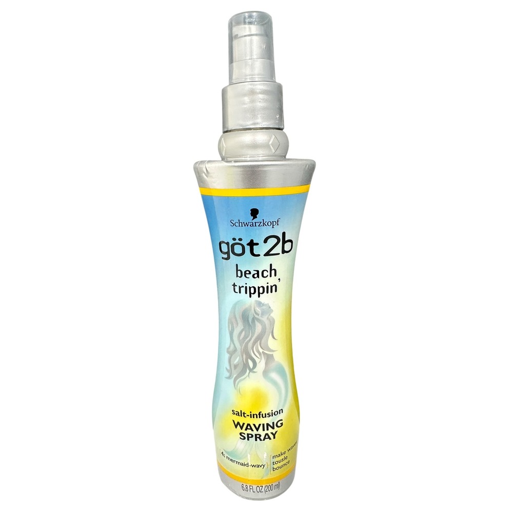 Schwarzkopf Got2b Beach Trippin Waving Spray Rare Discontinued NOS‎ 6.8 Oz